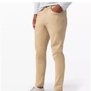 Lululemon ABC Slim-Fit Pants Warpstreme - Trench - 32” x 28”